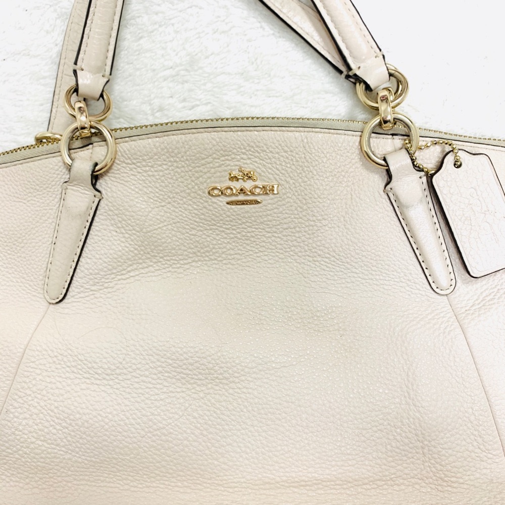 Coach Off White Handbag - Picture 5 of 7
